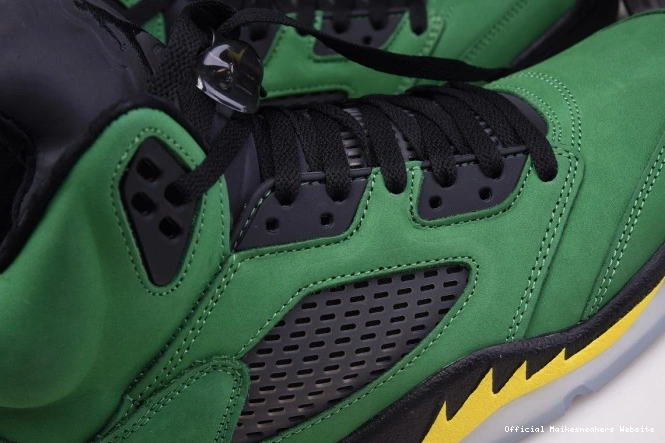Official Maikesneakers 5 Ducks SE CK6631-307 Jordan Air Oregon 0716